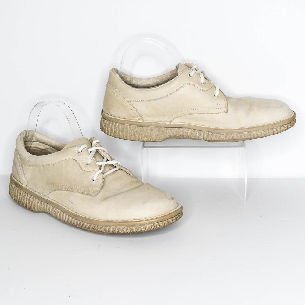 Hush Puppies Men's Comfort Shoes Sneakers Lace Up Leather Size 9.5 M | AN
